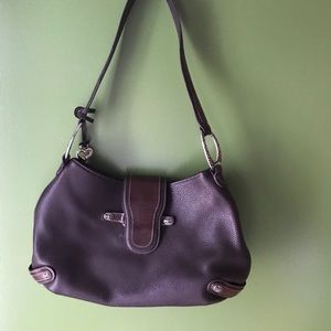 Beautiful Brown Leather Brighton Shoulder Bag